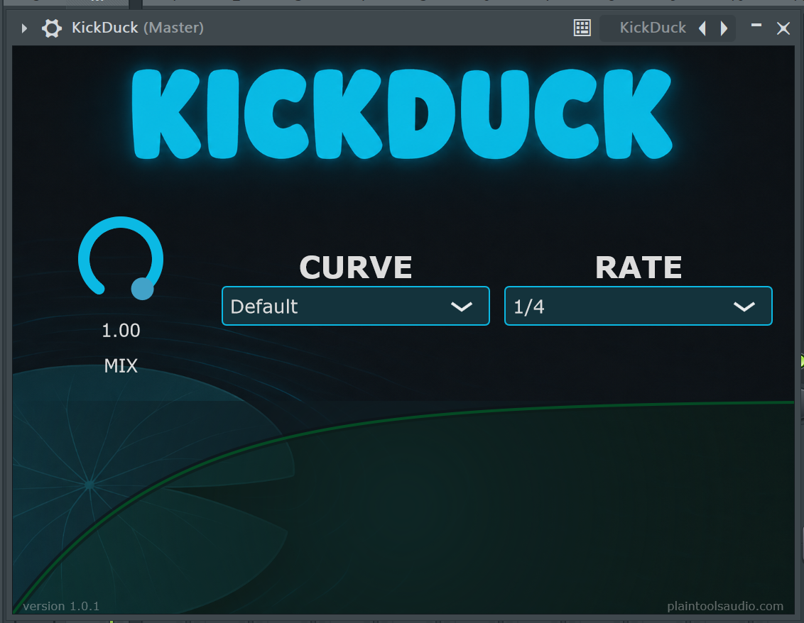 KickDuck default preset UI